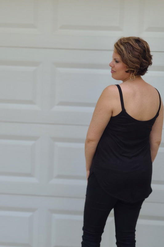 Basic Tank Top in Black