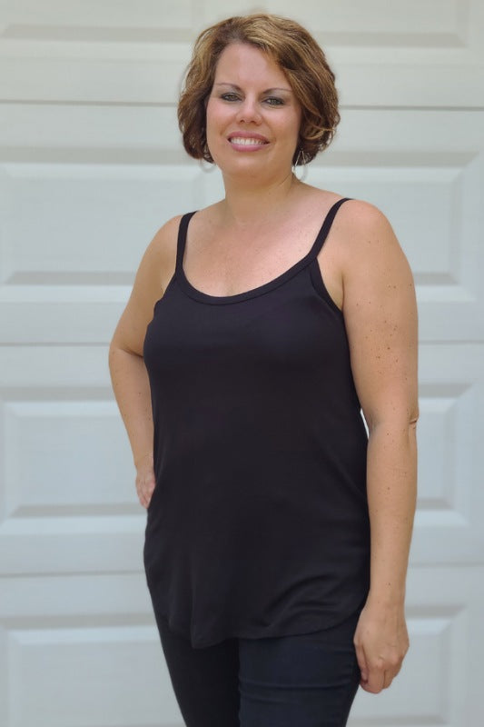 Basic Tank Top in Black
